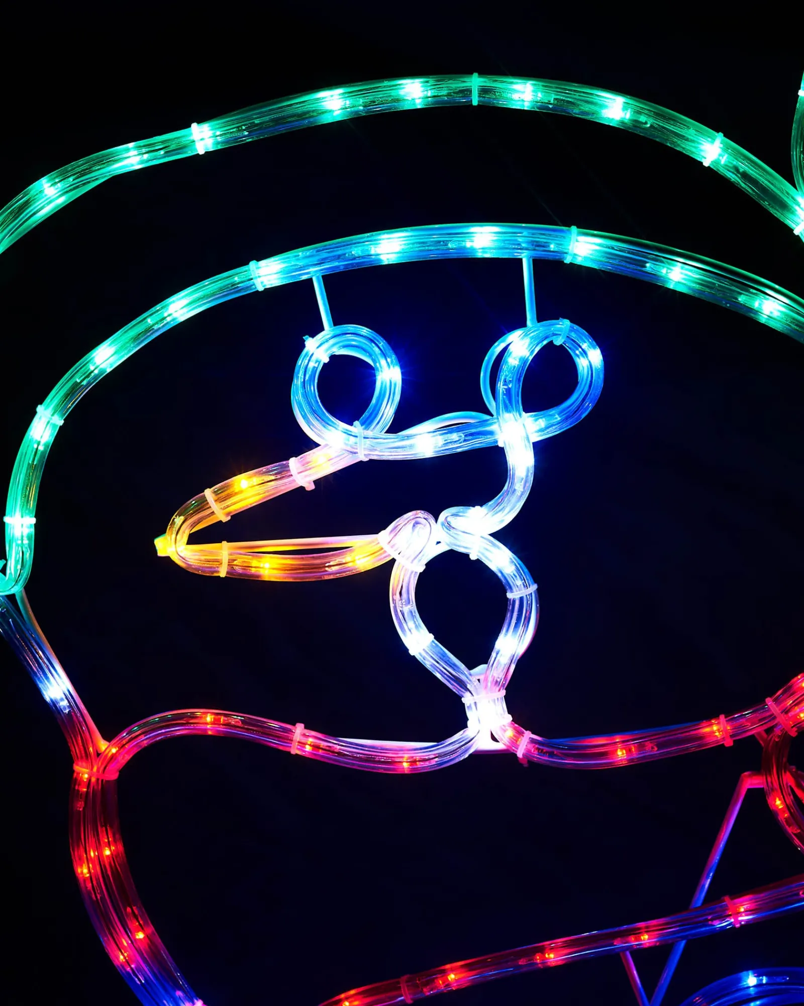 WeRChristmas Snowman With Fire Rope Light