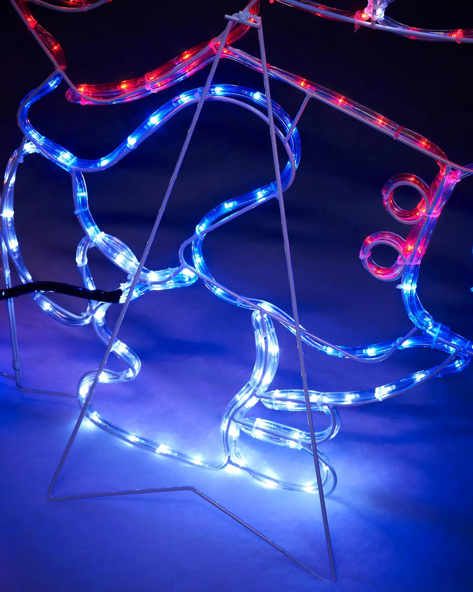 WeRChristmas Snowman With Fire Rope Light