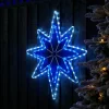 WeRChristmas Star LED Rope Light Silhouette, 75 Cm