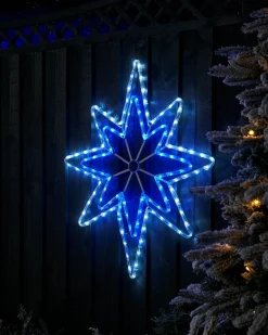 WeRChristmas Star LED Rope Light Silhouette, 75 Cm