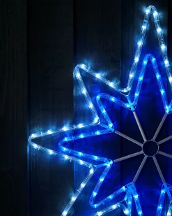 WeRChristmas Star LED Rope Light Silhouette, 75 Cm