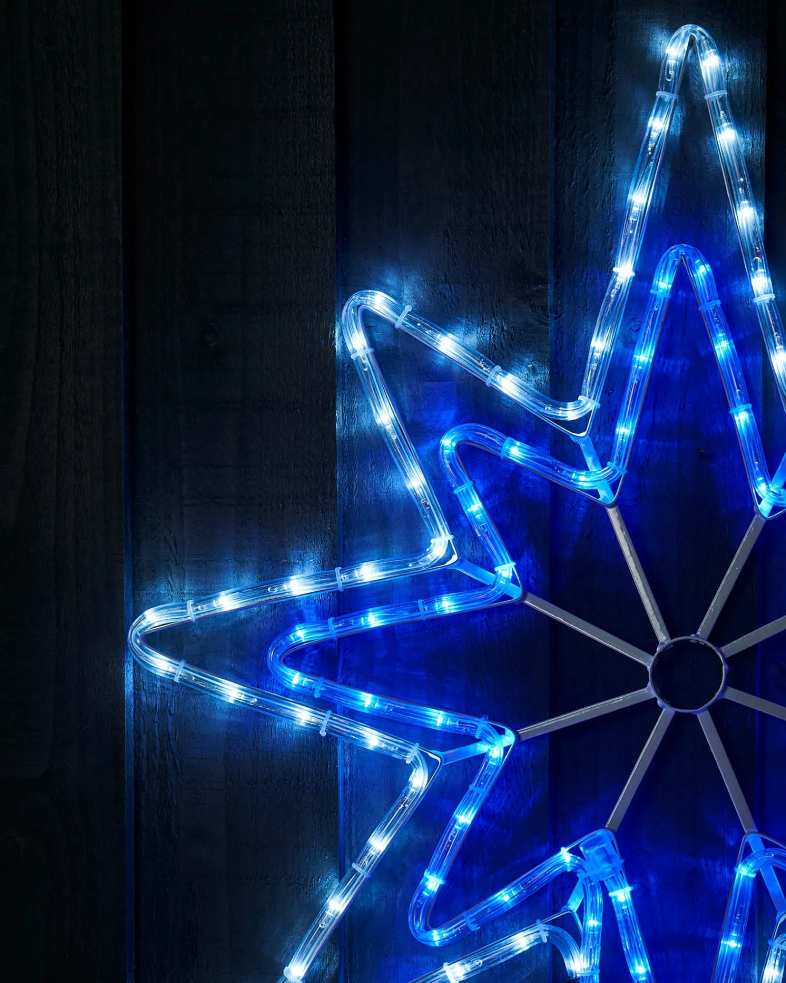 WeRChristmas Star LED Rope Light Silhouette, 75 Cm