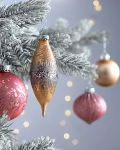 WeRChristmas Sweet Harmony Glass Baubles, 20 Pack