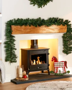 WeRChristmas Victorian Pine Garland, 9 Ft