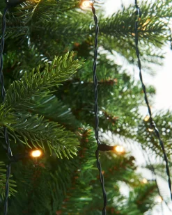 WeRChristmas Warm White LED Christmas Tree Light String, 2.5 M
