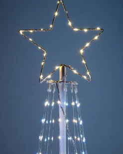 WeRChristmas Waterfall Christmas Tree, White, 2.1 M