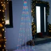 WeRChristmas Waterfall Christmas Tree, Multi-Coloured, 2.1 M